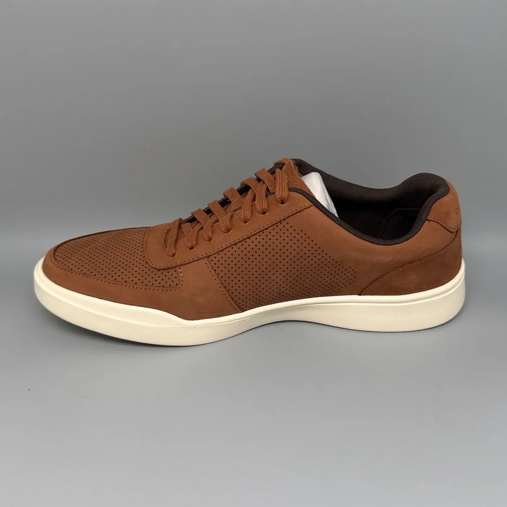 Cole‎ Haan GC Modern Perf Brown Leather Shoess  C33980 Men’s Sz 10W NWT